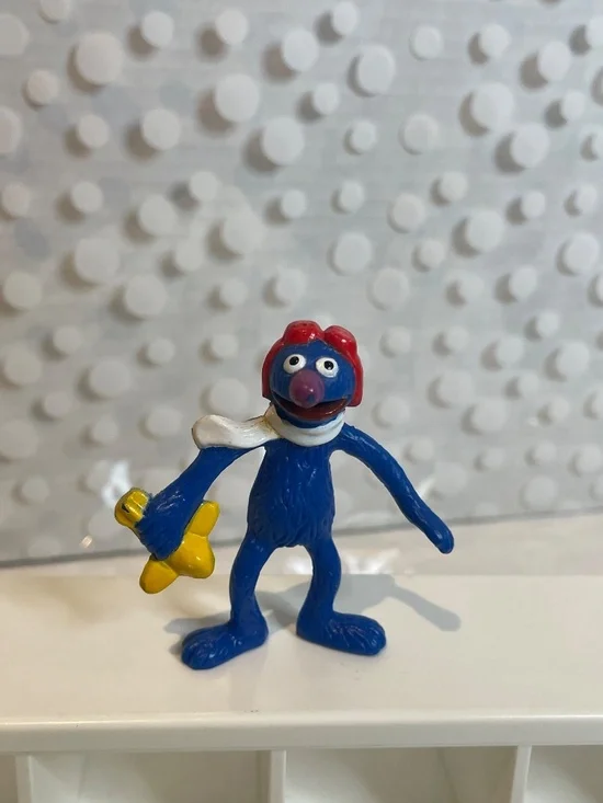 Sesame Street Grover figure & mini book - Picture 2 of 7